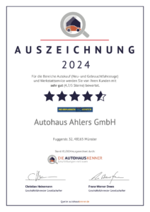 Autohaus Ahlers in Münster-Hiltrup – Über Uns – Fahrzeuge & Meisterwerkstatt – 3
